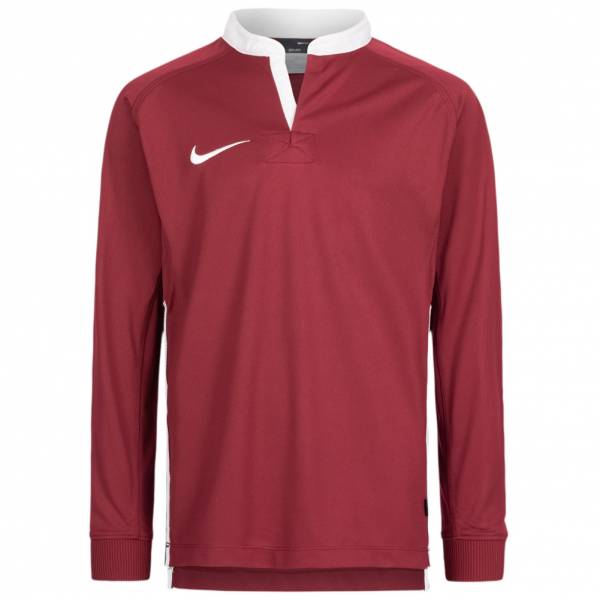 Camiseta de rugby Nike Solid Jersey para niños 497060-610 rojo 140-152