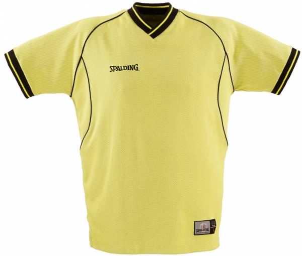 Camisa de árbitro Spalding Árbitro de baloncesto 300265402 amarillo L